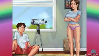 Το ΚΑΛΟΚΑΊΡΙ SAGA Εκ. 14 - η Τζένιφερ με ένα δονητή στον κώλο της ... πού αλλού;