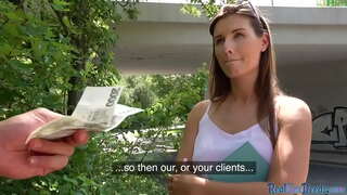 POV park fuck uban sa cute european amateur