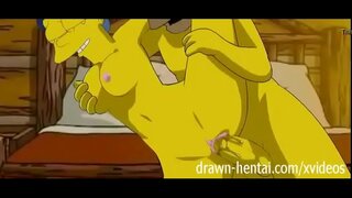 ���ੋਮਰ fucks marge